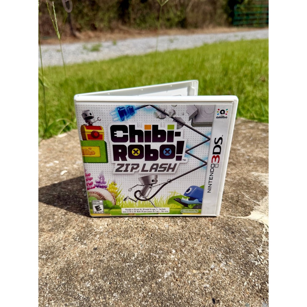 Chibi-Robo! Zip Lash Nintendo 3DS Game CIB Platformer Action CTR-BXLE-USA